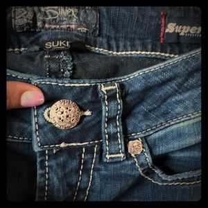 Silver Suki Super stretch boot jeans 28 , 31